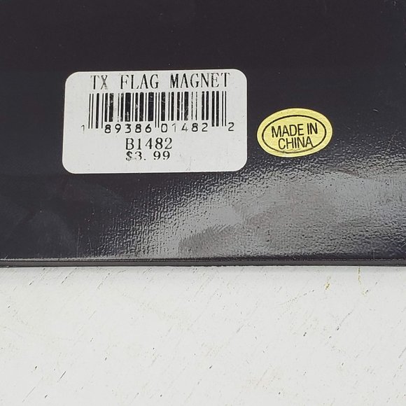 Texas State Flag Magnet Austin Kitchen Fridge Vintage - Picture 3 of 3